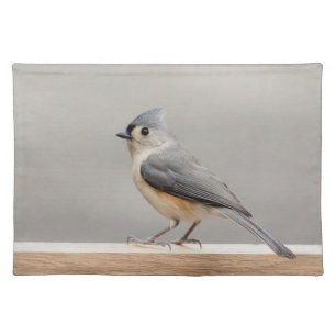 Tufted Titmouse Cloth Placemat