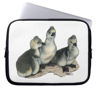 Tufted Toulouse Goslings Laptop Sleeve