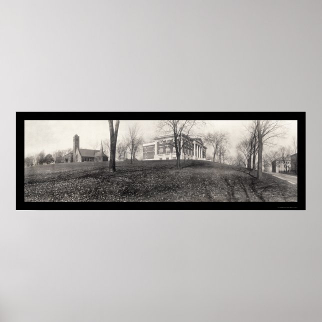 Tufts College Photo 1910 Poster (Front)