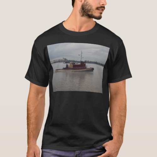 Tug Boat in the Fog T_Shirt
