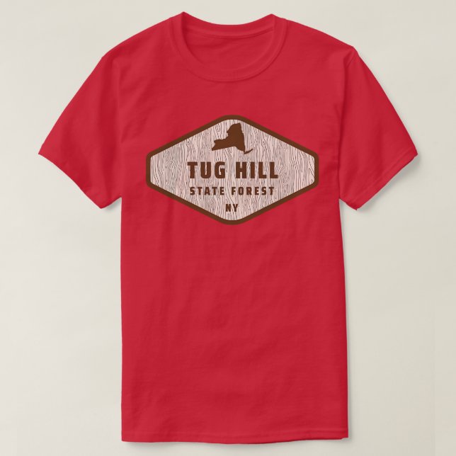 Tug Hill State Forest New York Tree Log Texture Wo T-Shirt (Design Front)