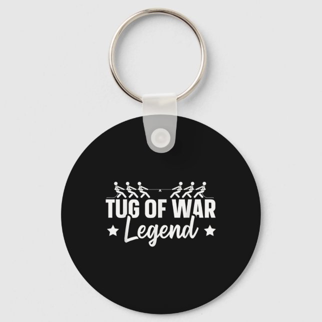 Tug Of War Legend Design For A Tug Of War Fan  Keychain (Front)