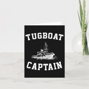 Tugboat Captain  Card