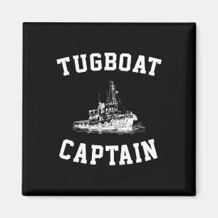 Tugboat Captain  Magnet