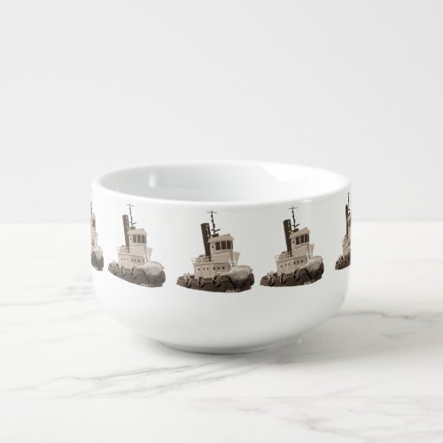 tugboat chase soup mug