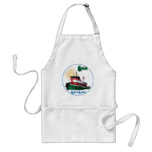Tugboat Ohio Adult Apron
