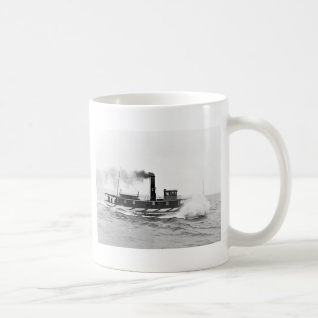 Tugboat William Sprague, late 1800s Coffee Mug (Right)