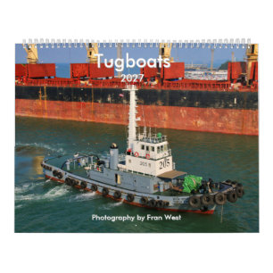 Tugboats 2027 calendar