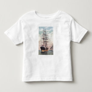 Tugboats Towing a Ship to Sea Toddler T-shirt