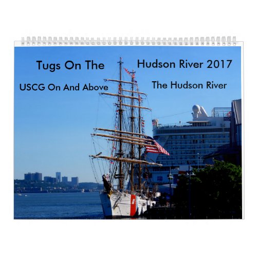 Tugs On The Hudson River 2017 Calendar