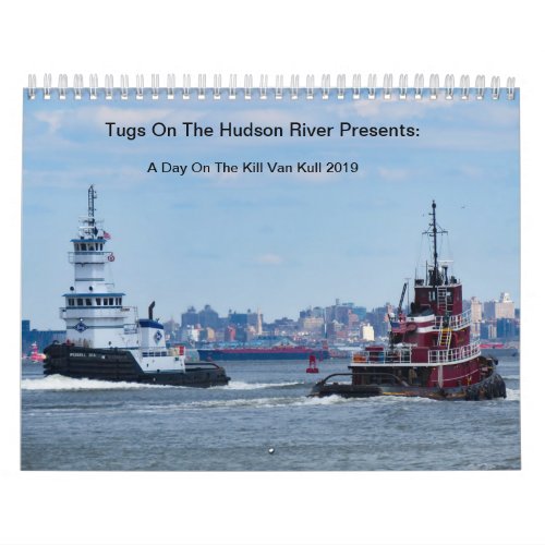 Tugs On The Hudson River 2019 KVK Calendar