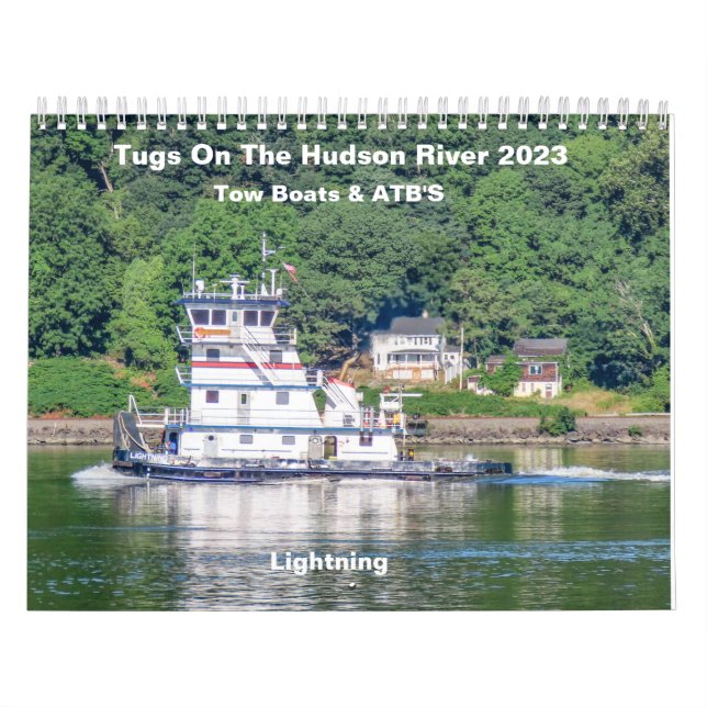 Tugs On The Hudson River 2023 Towboats & ATB'S  Calendar (Cover)