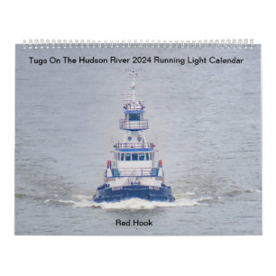 Tugs On the Hudson River Running Light 2024  Calendar