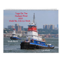 Tugs Vinik No. 6 & Liz Vinik On The Hudson River