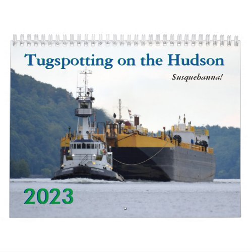 Tugspotting 2023 Susquehanna  Calendar