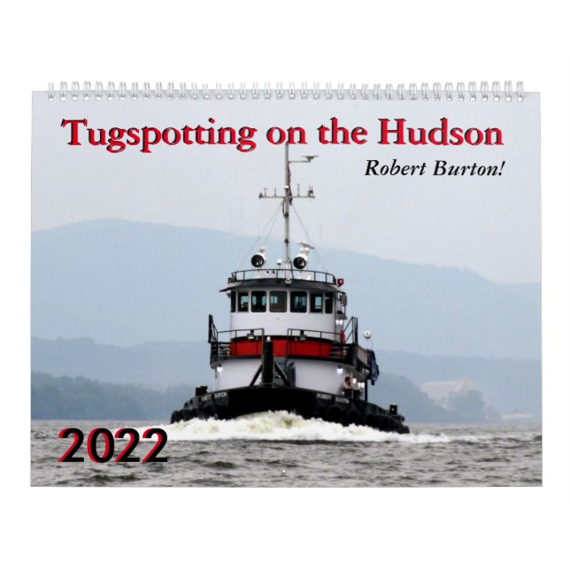 Tugspotting Robert Burton 2022 Calendar (Cover)
