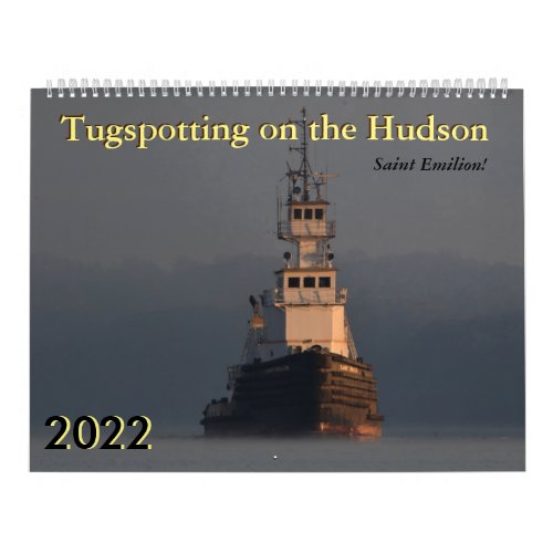 Tugspotting Saint Emilion 2022 calendar