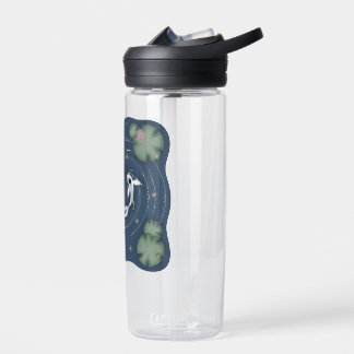 Tui and La, Push and Pull, Ocean and Moon Water Bottle