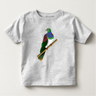 Art Print T Shirt, Kereru New Zealand Native Bird