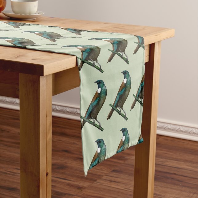 Tui New Zealands Bird Short Table Runner (In Situ)