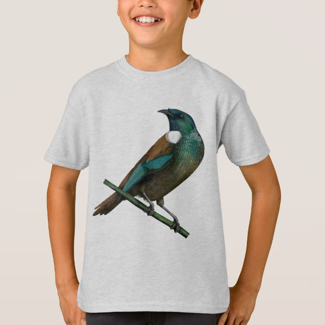 Tui New Zealands Bird T-Shirt (Front)