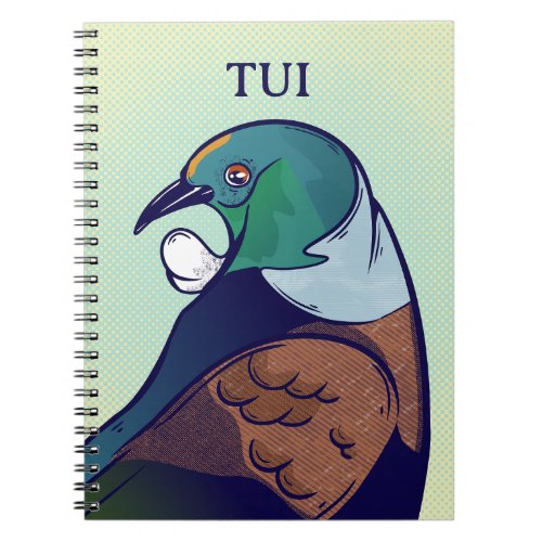 Tui Retro Halftone Cartoon style Notebook