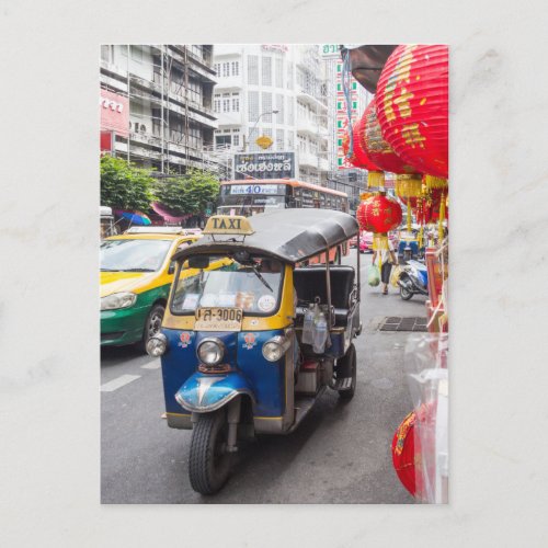 Tuk tuk Bangkok Postcard