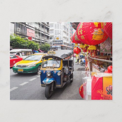 Tuk tuk Bangkok Postcard