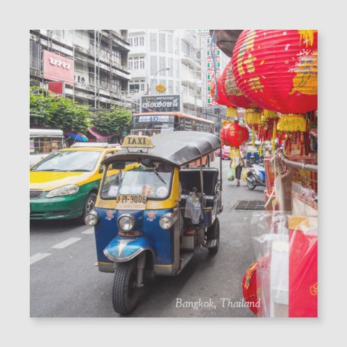 Tuk Tuk on Yaowarat Road in Chinatown