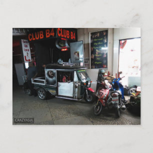 Tuk-Tuk, Pattaya, Thailand Postcard