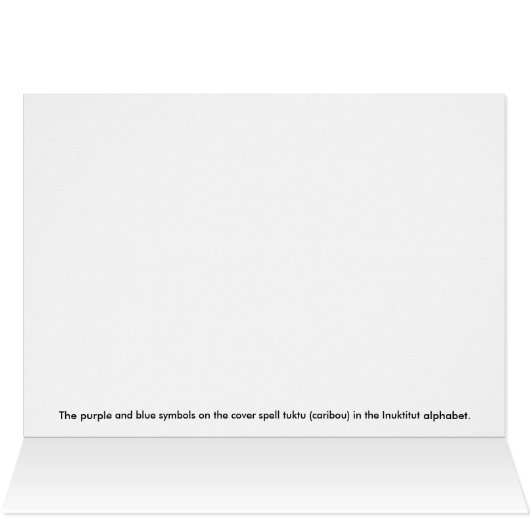 Tuktu - Caribou (Inside Horizontal (Top))