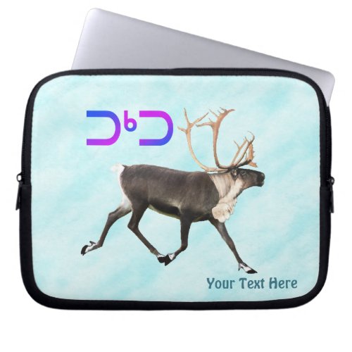 Tuktu _ Caribou Laptop Sleeve