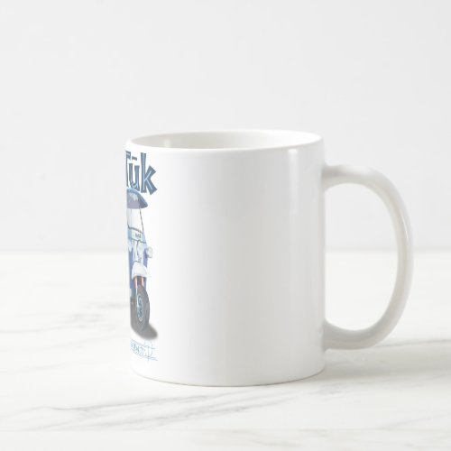 TukTuk Blue Print Coffee Mug