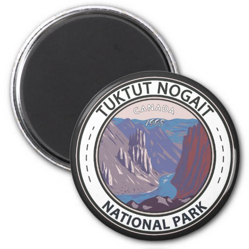 Tuktut Nogait National Park Canada Badge Magnet