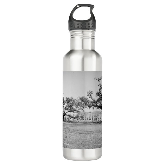 Tulane University from Audubon Park, New Orleans Stainless Steel Water Bottle (Front)