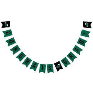 Tulane University Graduate Bunting Flags