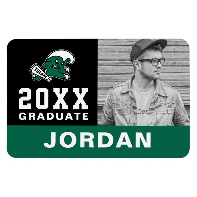 Tulane University Graduate Magnet (Horizontal)