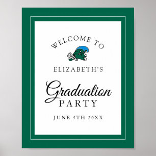 Tulane University Graduation Party Welcome Poster