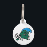 Tulane University Wave | Add Pet's Information Pet ID Tag<br><div class="desc">Check out these official Tulane University designs! Personalize your own Tulane Green Wave merchandise on Zazzle.com. These products make perfect gifts for the Tulane student,  alumni,  fan,  or family member in your life!</div>
