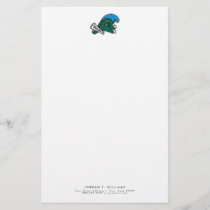 Tulane University Wave Add Your Information Stationery