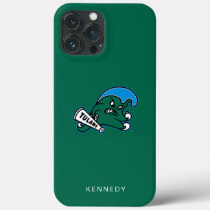 Tulane University Wave   Add Your Name iPhone 13 Pro Max Case