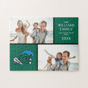Tulane University Wave Add Your Photos Jigsaw Puzzle