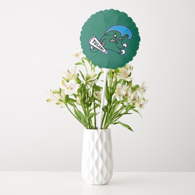Tulane University Wave Balloon (Vase)
