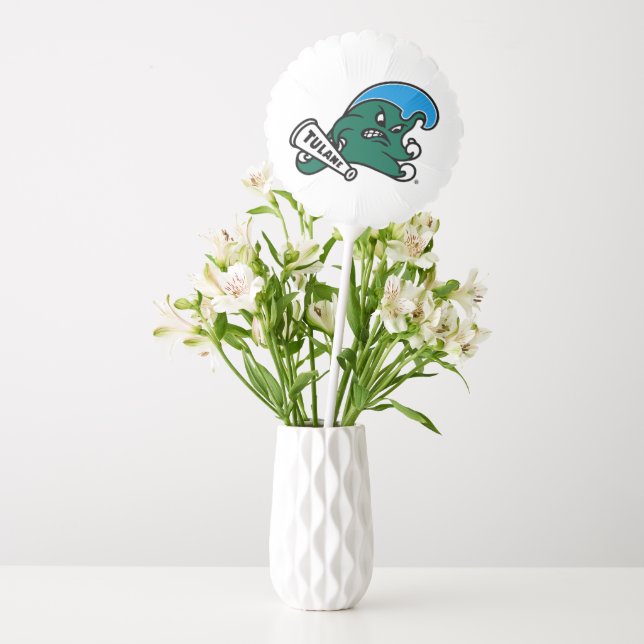 Tulane University Wave Balloon (Vase)