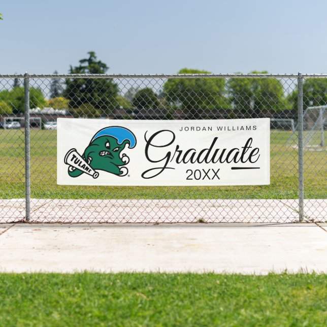 Tulane University Wave Banner (Insitu)