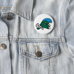Tulane University Wave Button