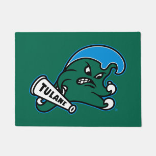 Tulane University Wave Doormat