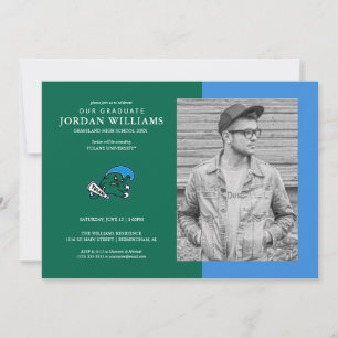 Tulane University Wave Graduation Announcement