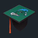 Tulane University Wave Graduation Cap Topper<br><div class="desc">Check out these official Tulane University designs! Personalize your own Tulane Green Wave merchandise on Zazzle.com. These products make perfect gifts for the Tulane student,  alumni,  fan,  or family member in your life!</div>