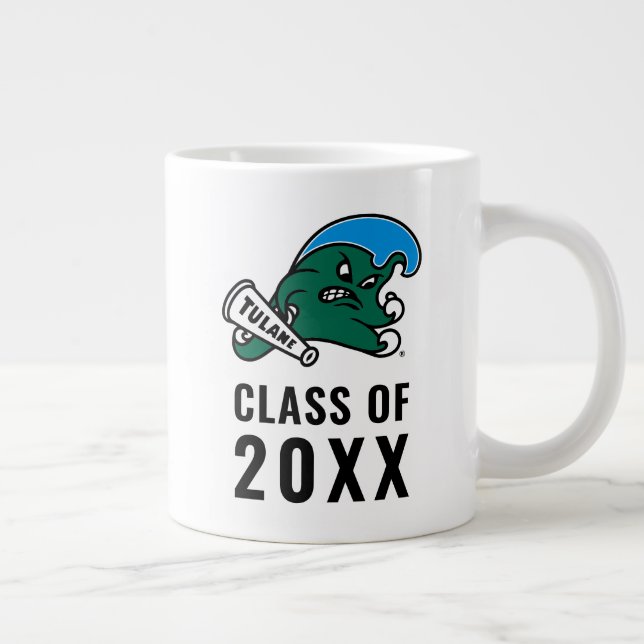 Tulane University Wave | Graduation Giant Coffee Mug (Right)
